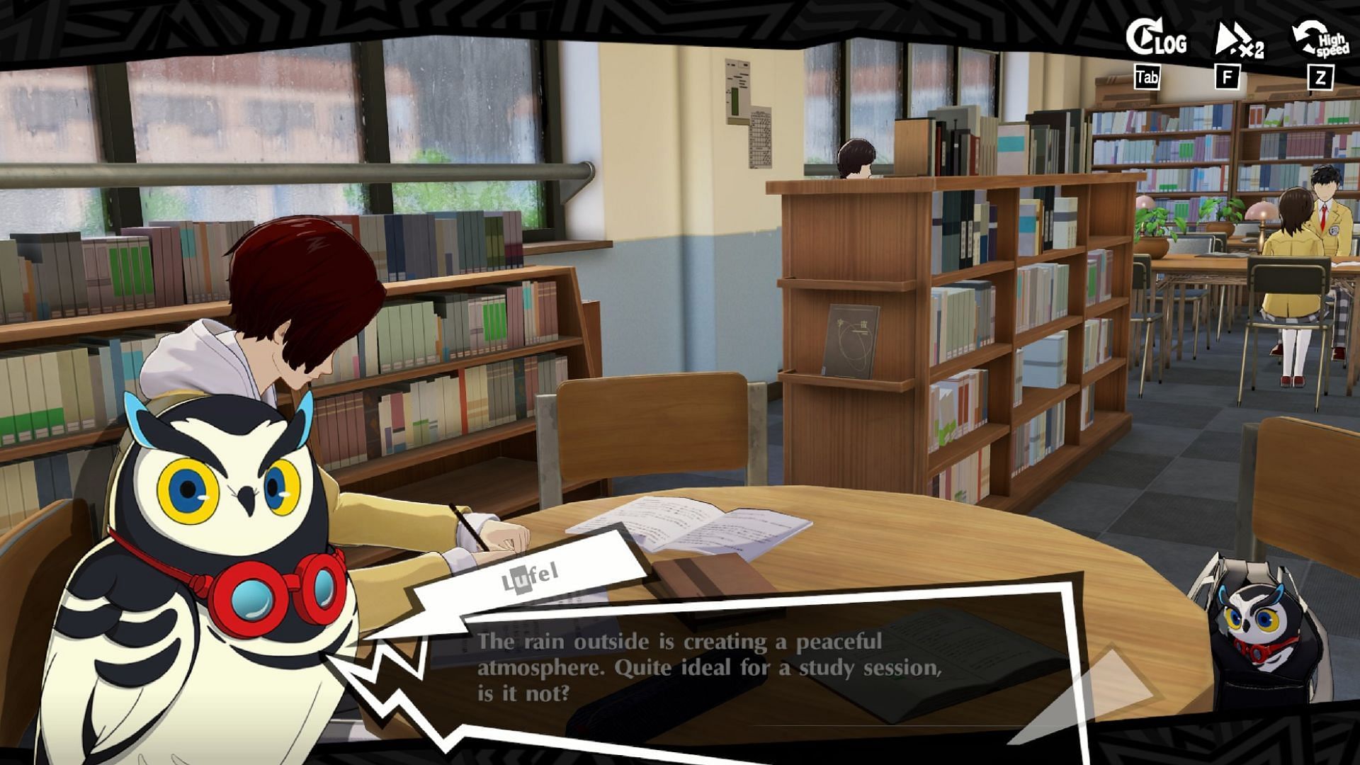 You can study to gain points (Image via ATLUS)
